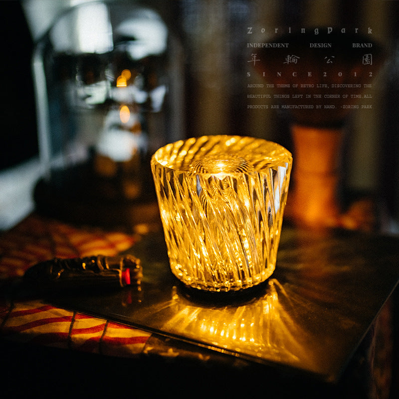 Crystal Ambient Table Lamp - Loonglight