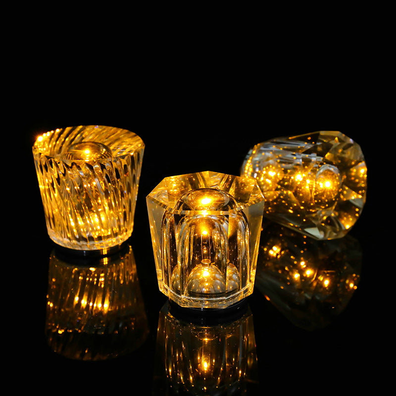 Crystal Ambient Table Lamp - Loonglight