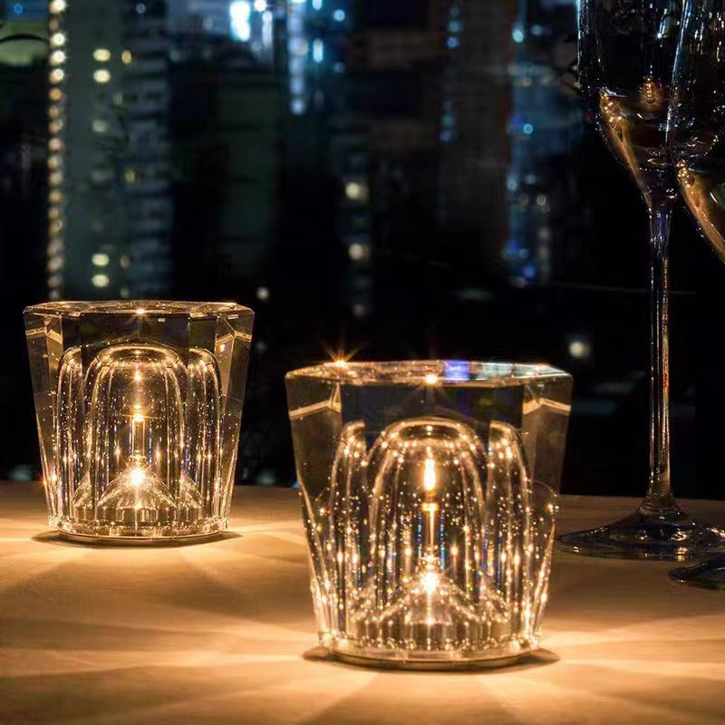 Crystal Ambient Table Lamp - Loonglight
