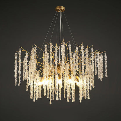 Crystal Branch Chandelier - Loonglight