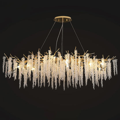 Crystal Branch Chandelier - Loonglight