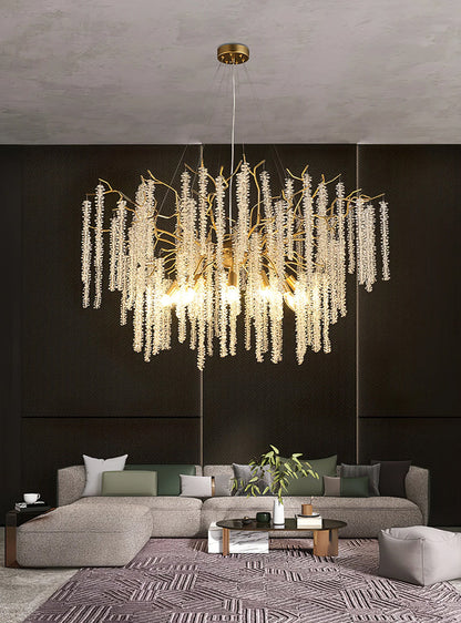 Crystal Branch Chandelier - Loonglight