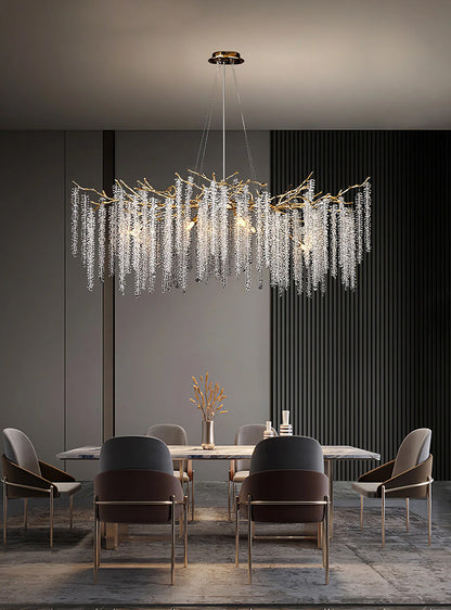 Crystal Branch Chandelier - Loonglight