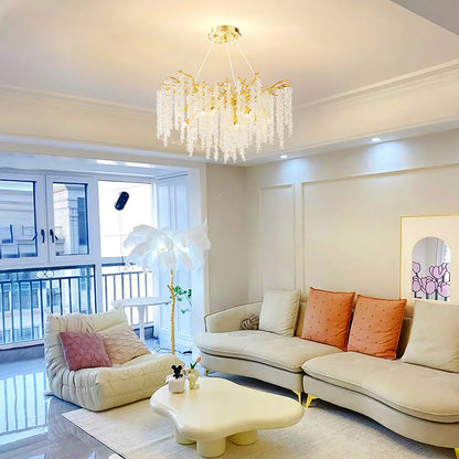 Crystal Branch Chandelier - Loonglight