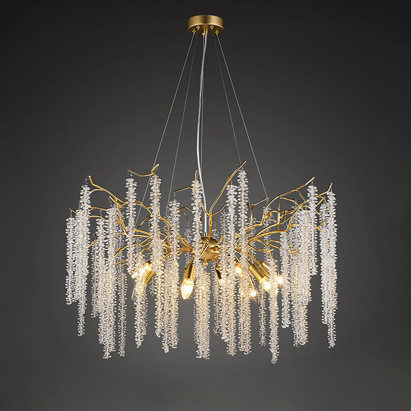 Crystal Branch Chandelier - Loonglight