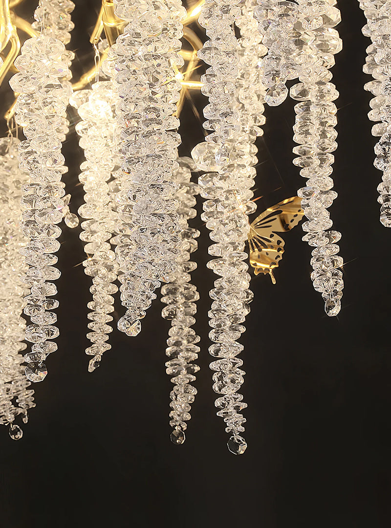 Crystal Branch Chandelier - Loonglight