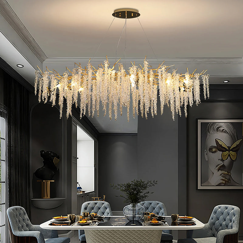 Crystal Branch Chandelier - Loonglight
