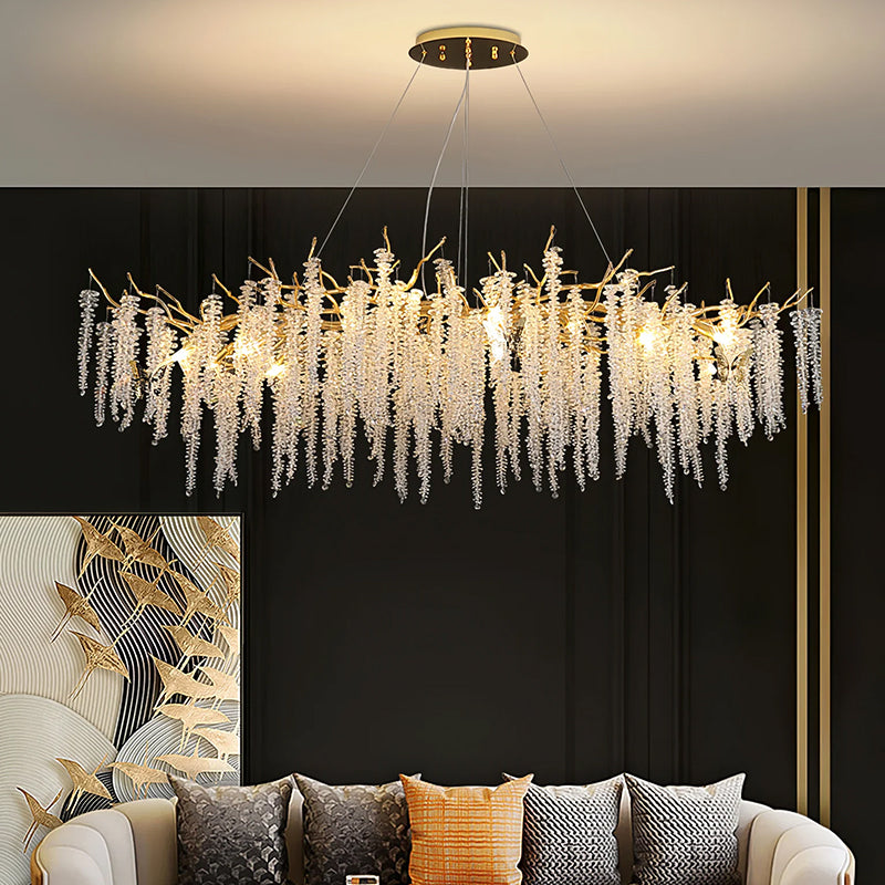 Crystal Branch Chandelier - Loonglight