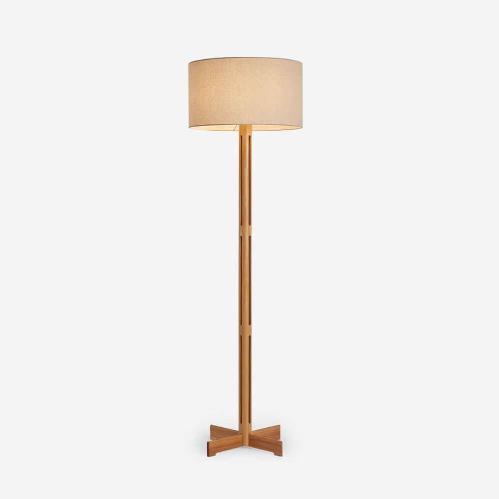 Culver Wood Floor Lamp - Loonglight