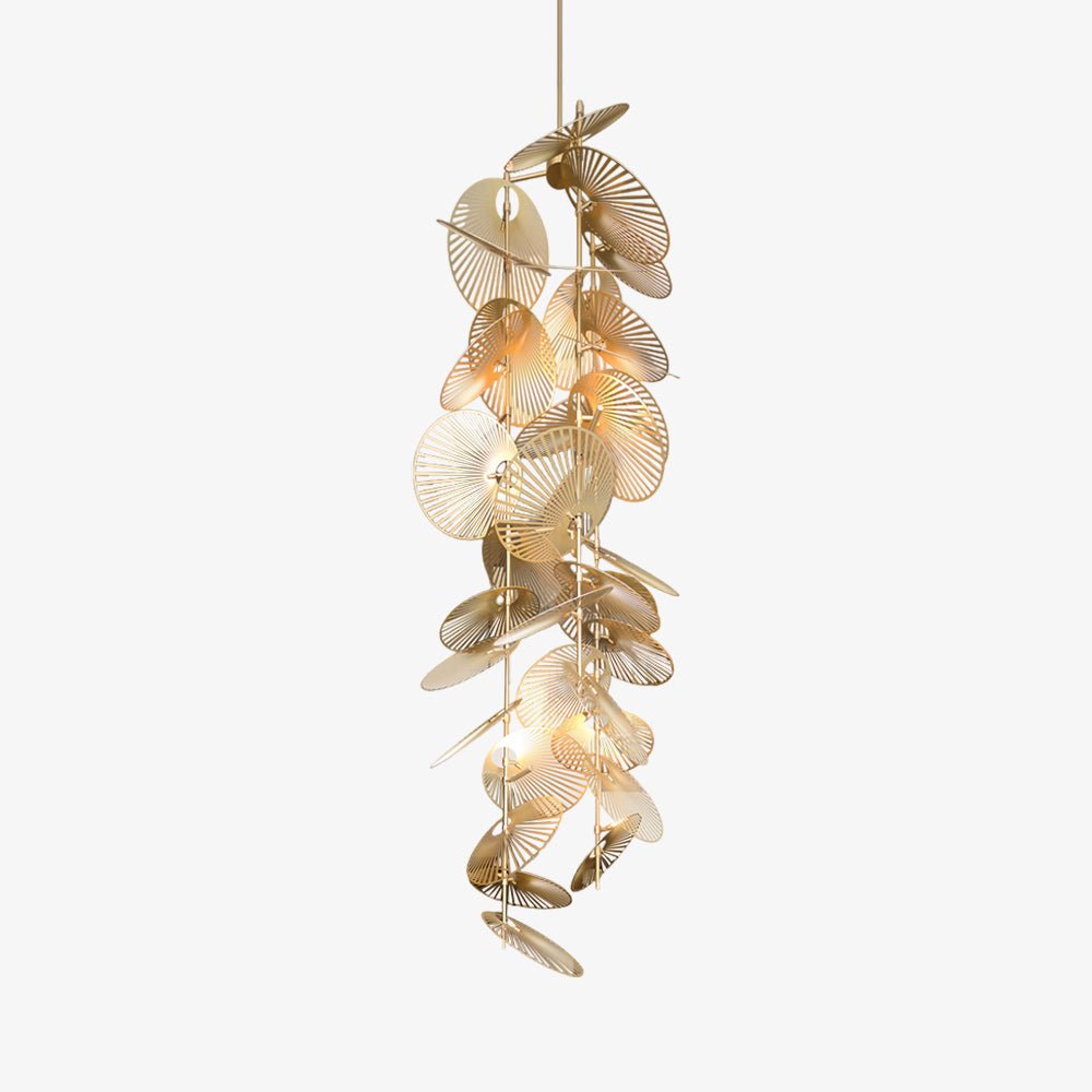 Cattail Leaf Chandelier - Loonglight