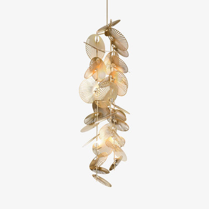 Cattail Leaf Chandelier - Loonglight