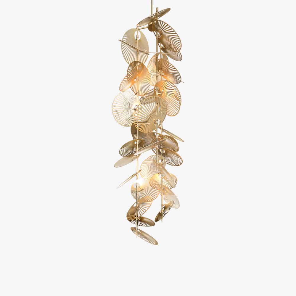 Cattail Leaf Chandelier - Loonglight