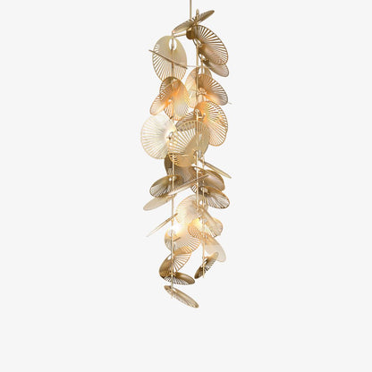 Cattail Leaf Chandelier - Loonglight