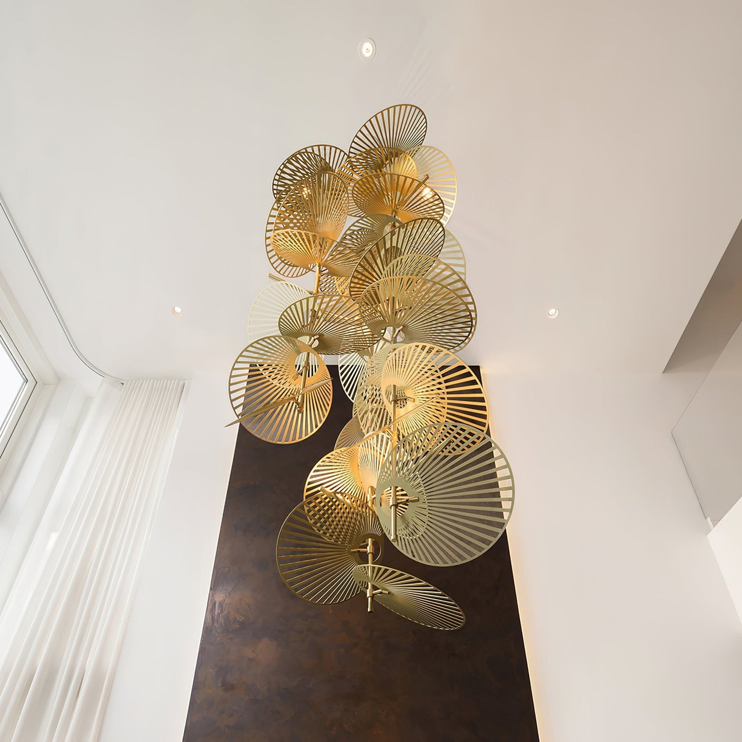 Cattail Leaf Chandelier - Loonglight