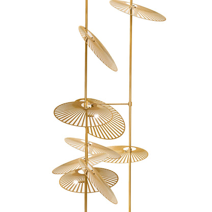 Cattail Leaf Chandelier - Loonglight