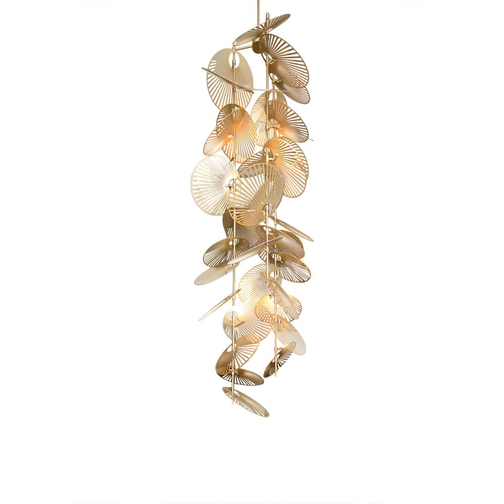 Cattail Leaf Chandelier - Loonglight