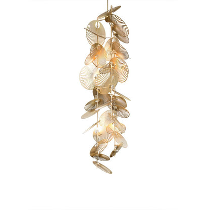 Cattail Leaf Chandelier - Loonglight