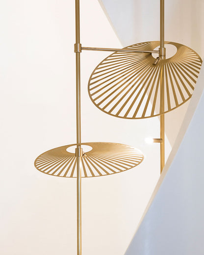 Cattail Leaf Chandelier - Loonglight