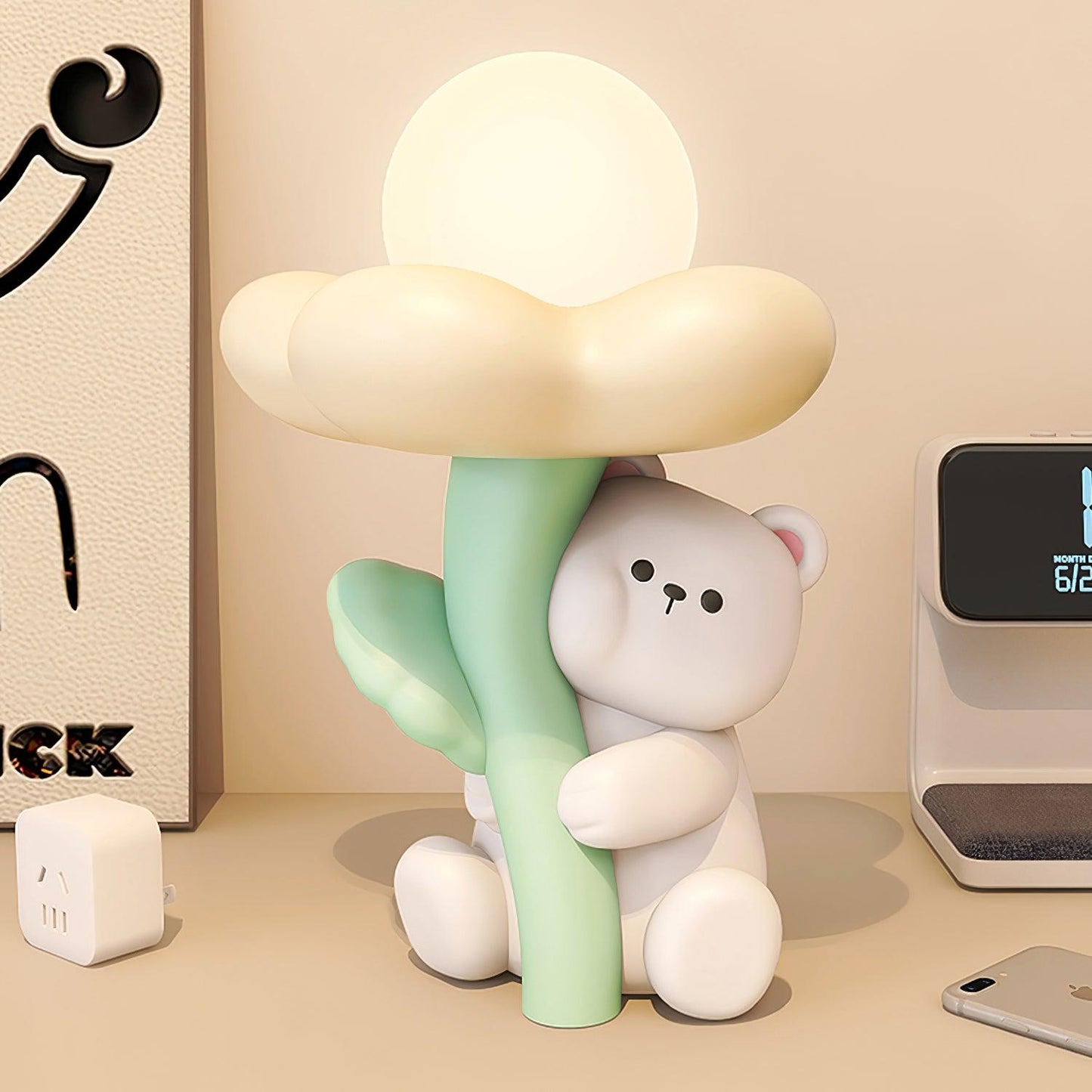 Cute Bear Table Lamp - Loonglight
