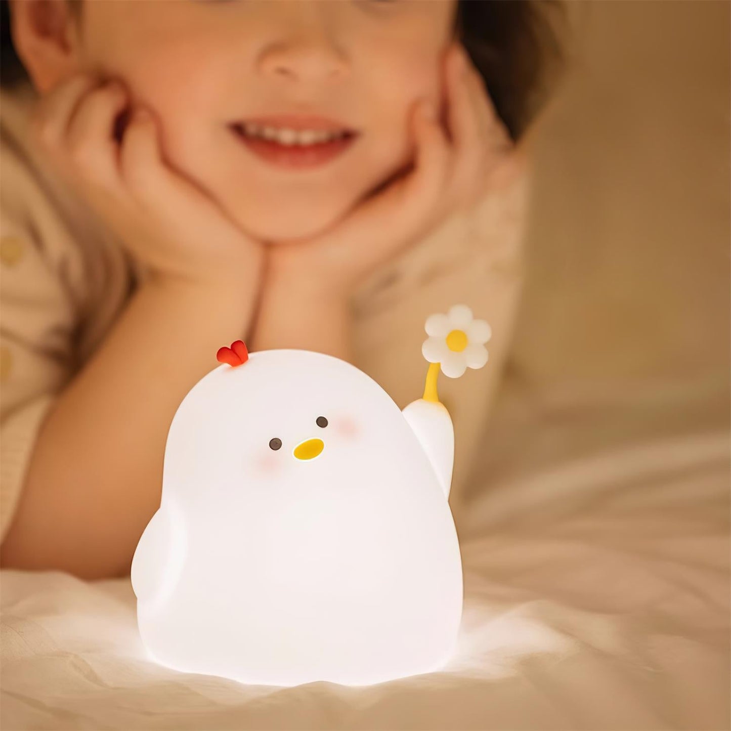 Cute Chicken Night Light - Loonglight
