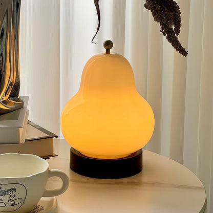 Cute Pear Table Lamp  (built-in battery) - Loonglight