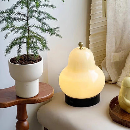 Cute Pear Table Lamp  (built-in battery) - Loonglight