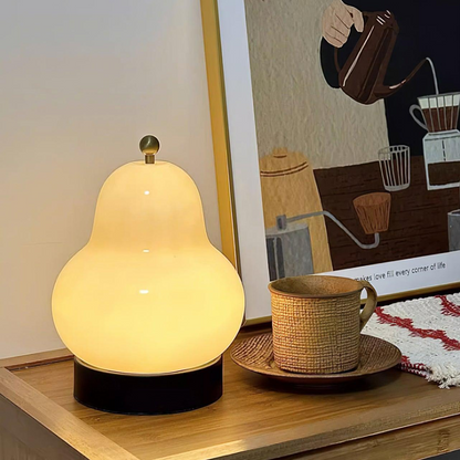 Cute Pear Table Lamp  (built-in battery) - Loonglight