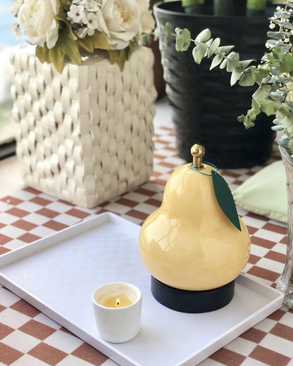 Cute Pear Table Lamp  (built-in battery) - Loonglight