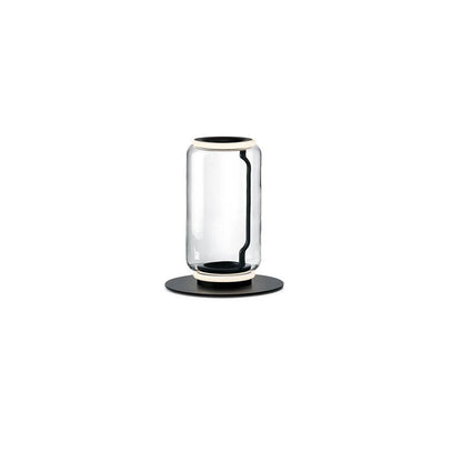 Cylindrical Transparent Glass Floor Lamp - Loonglight