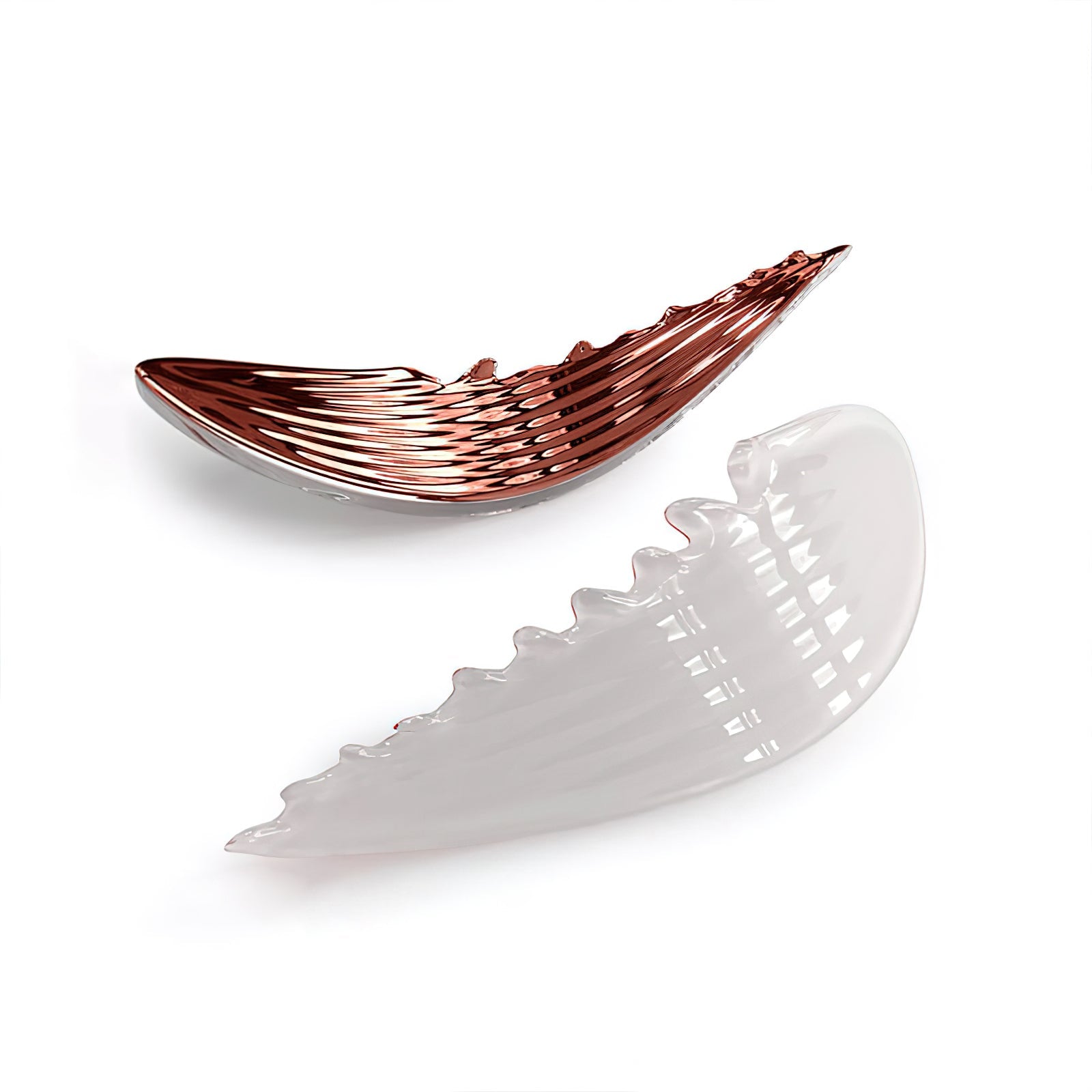 Golden Leaf Cascade Spiral Chandelier - Loonglight