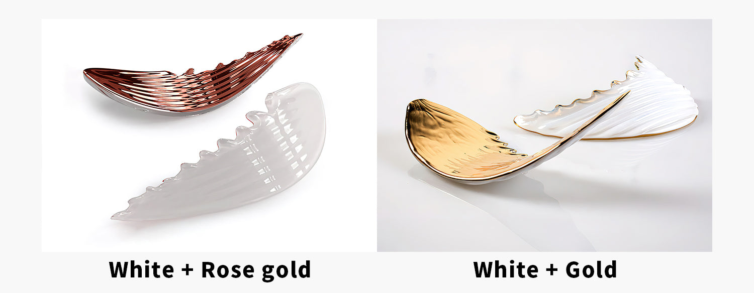 Golden Leaf Cascade Spiral Chandelier - Loonglight