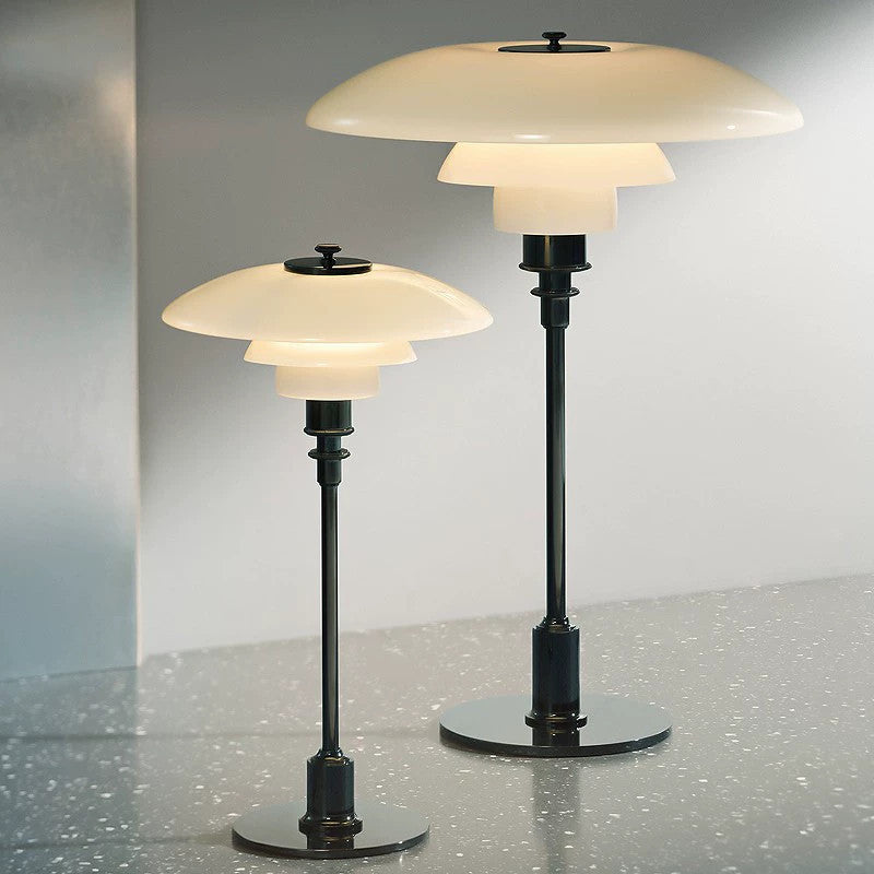 Danish PH Glass Table Lamp 12