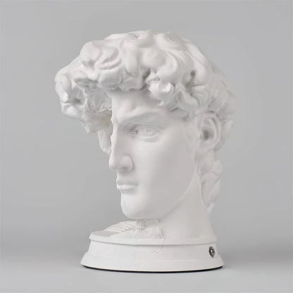 David Plaster Table Lamp - Loonglight