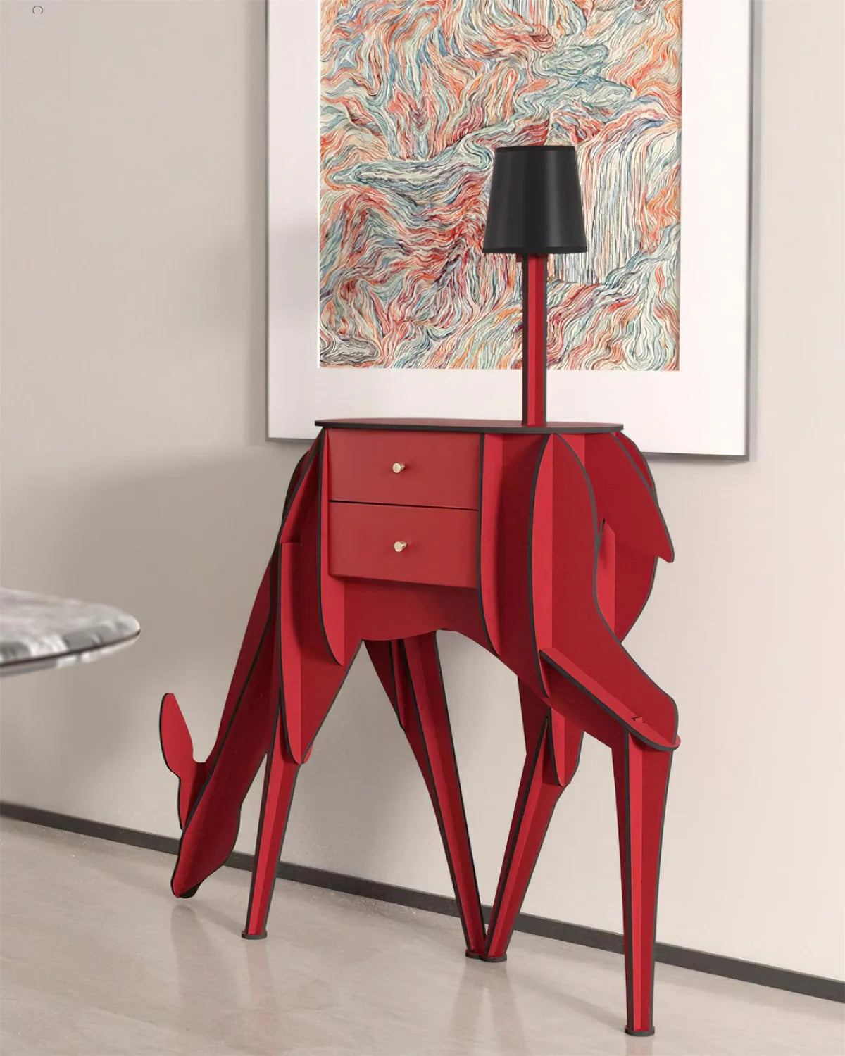 Deer Art Floor Lamp - Loonglight
