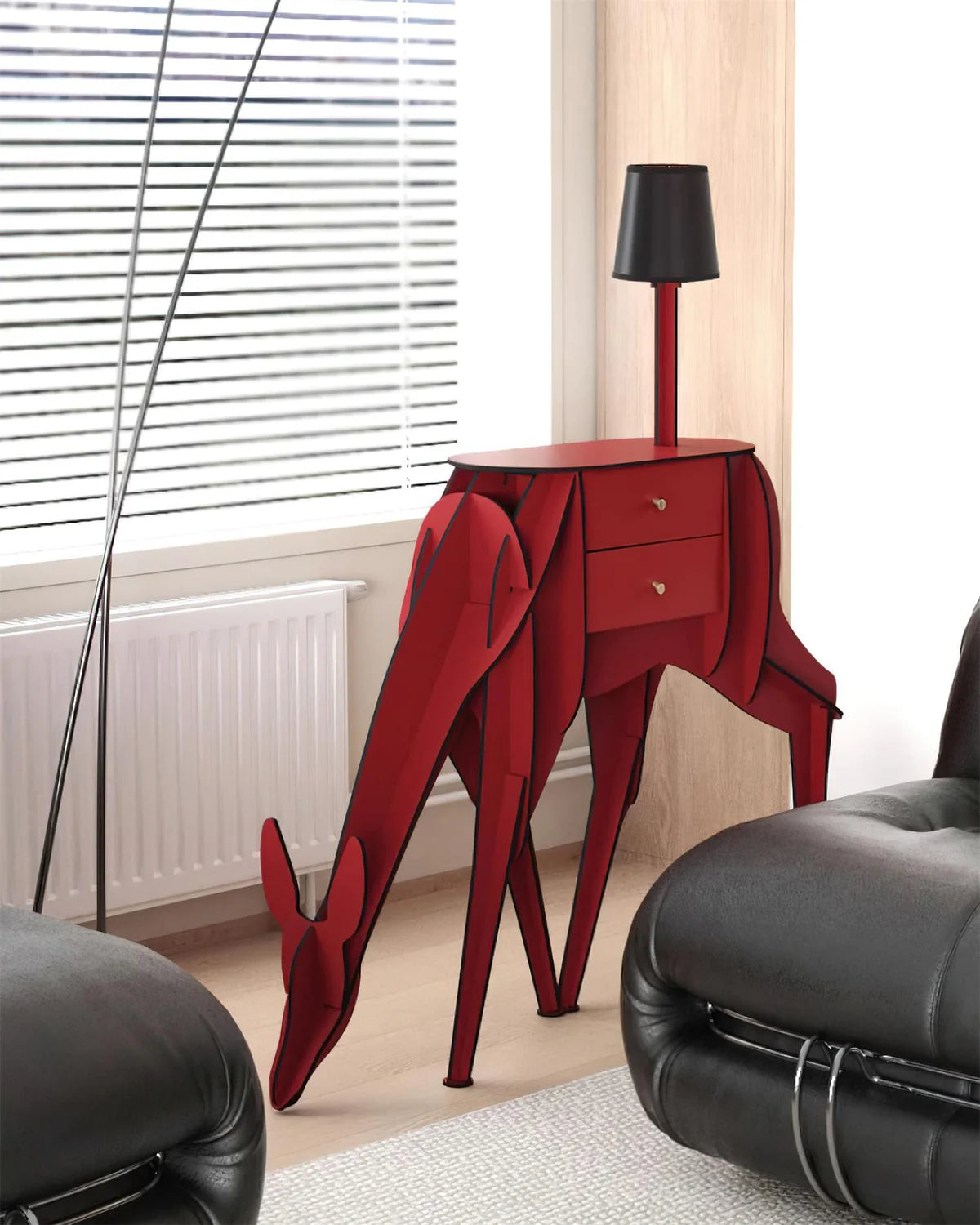 Deer Art Floor Lamp - Loonglight