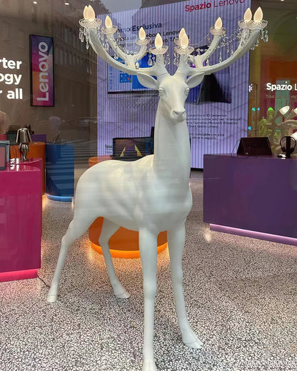 Deer Sculpture Floor Lamp - Loonglight