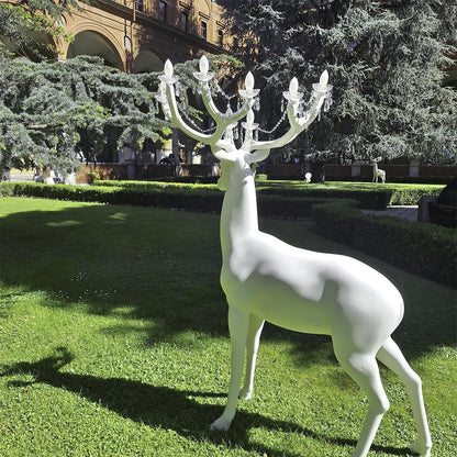 Deer Sculpture Floor Lamp - Loonglight