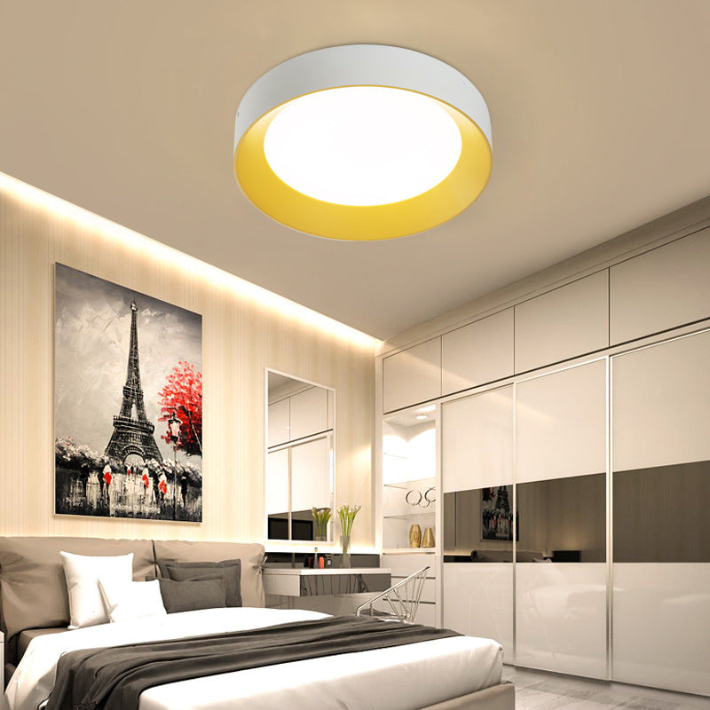 Round Flush Mount Ceiling Light