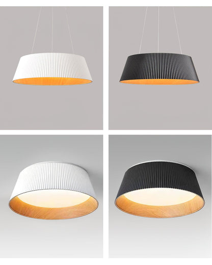 Delta Striped Pendant Lamp - Loonglight