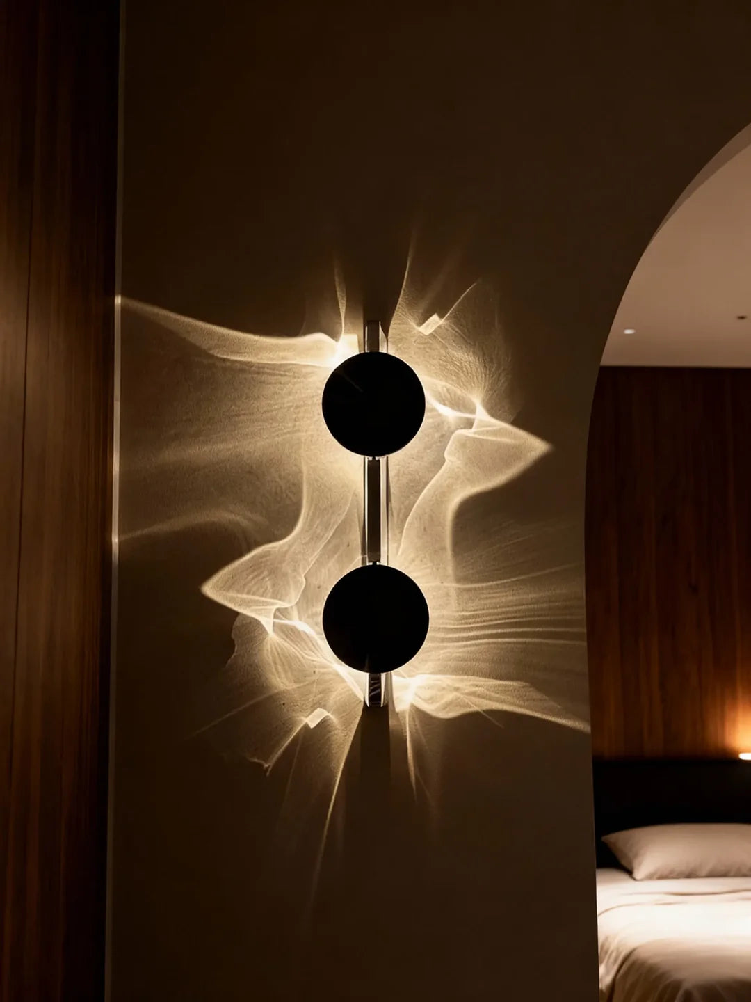 Designer Halo Wall Sconce