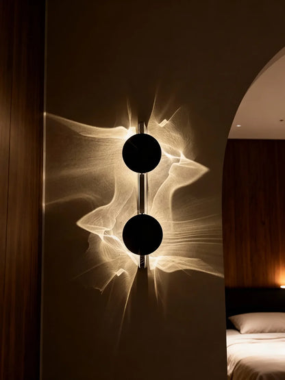 Designer Halo Wall Sconce