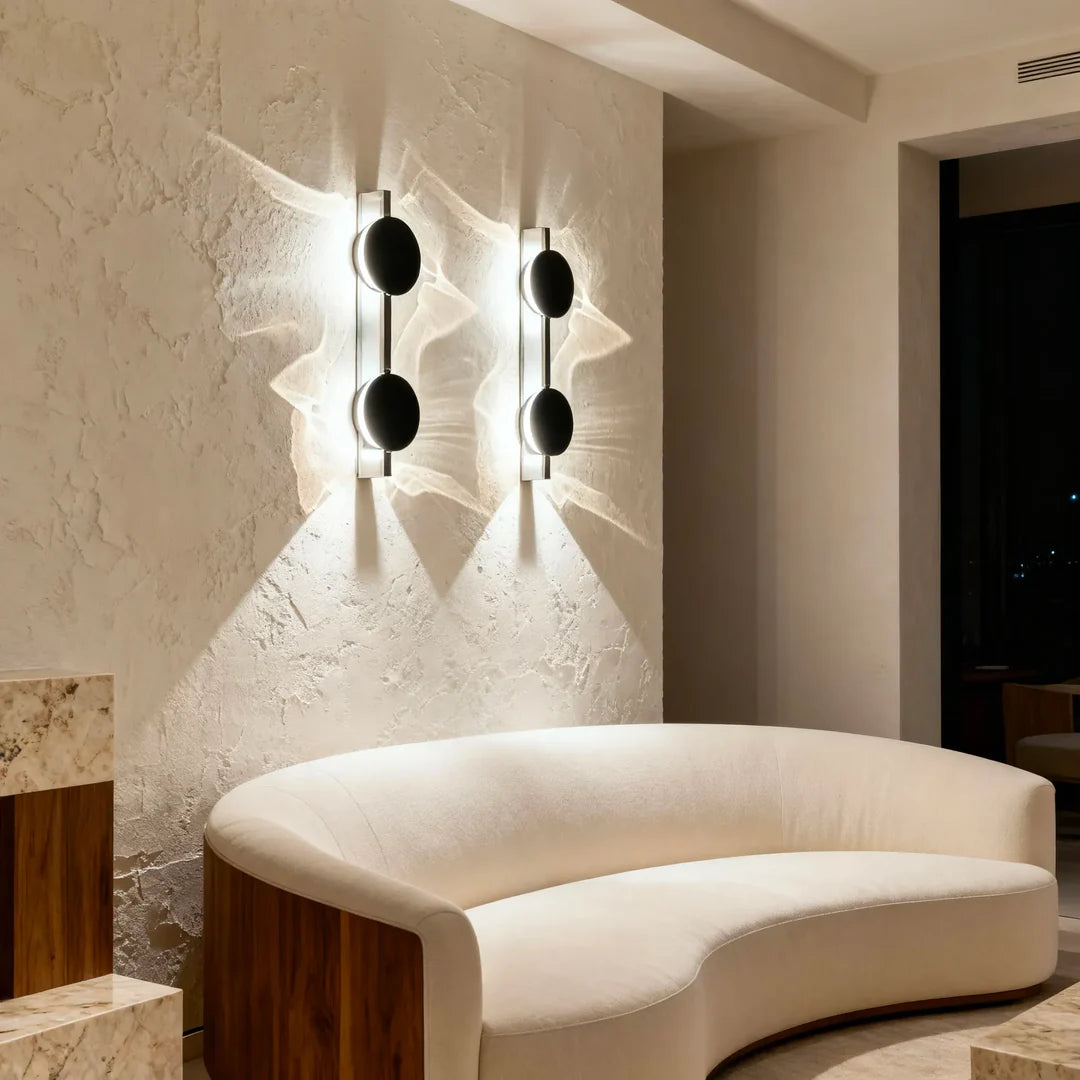Designer Halo Wall Sconce