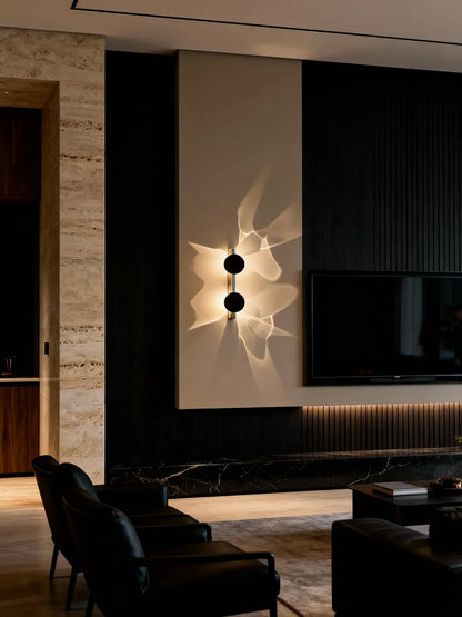 Designer Halo Wall Sconce