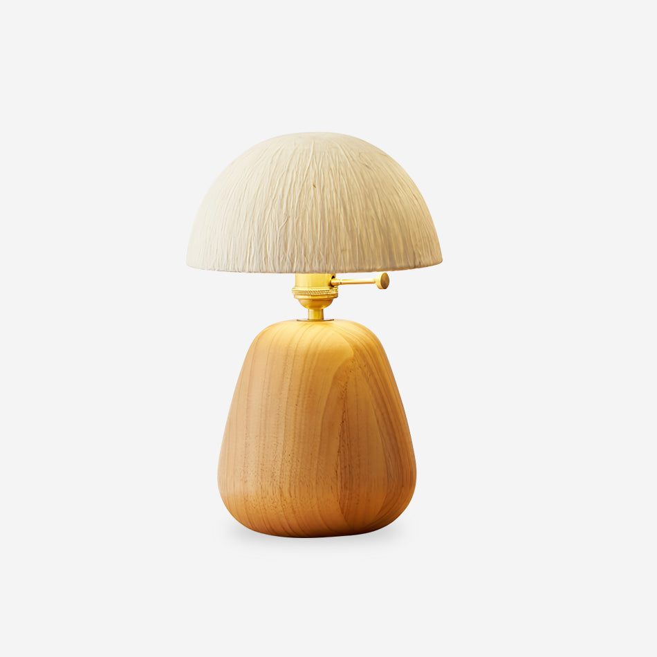 Dira Oak Table Lamp - Loonglight