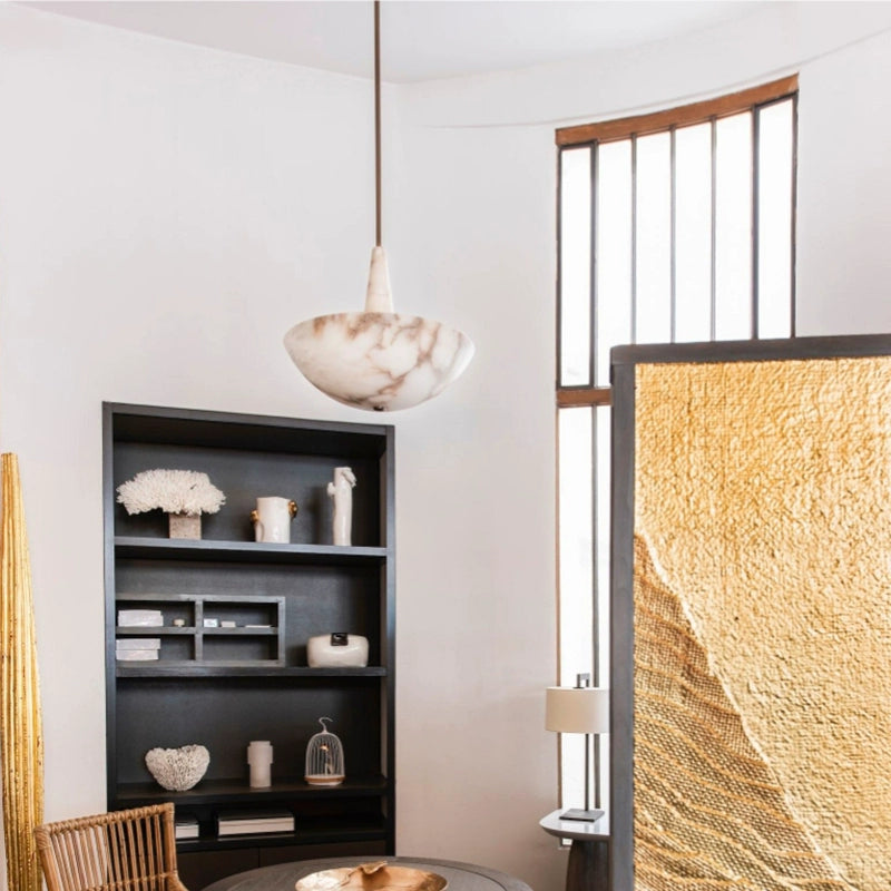 Domus Alabaster Chandelier - Loonglight