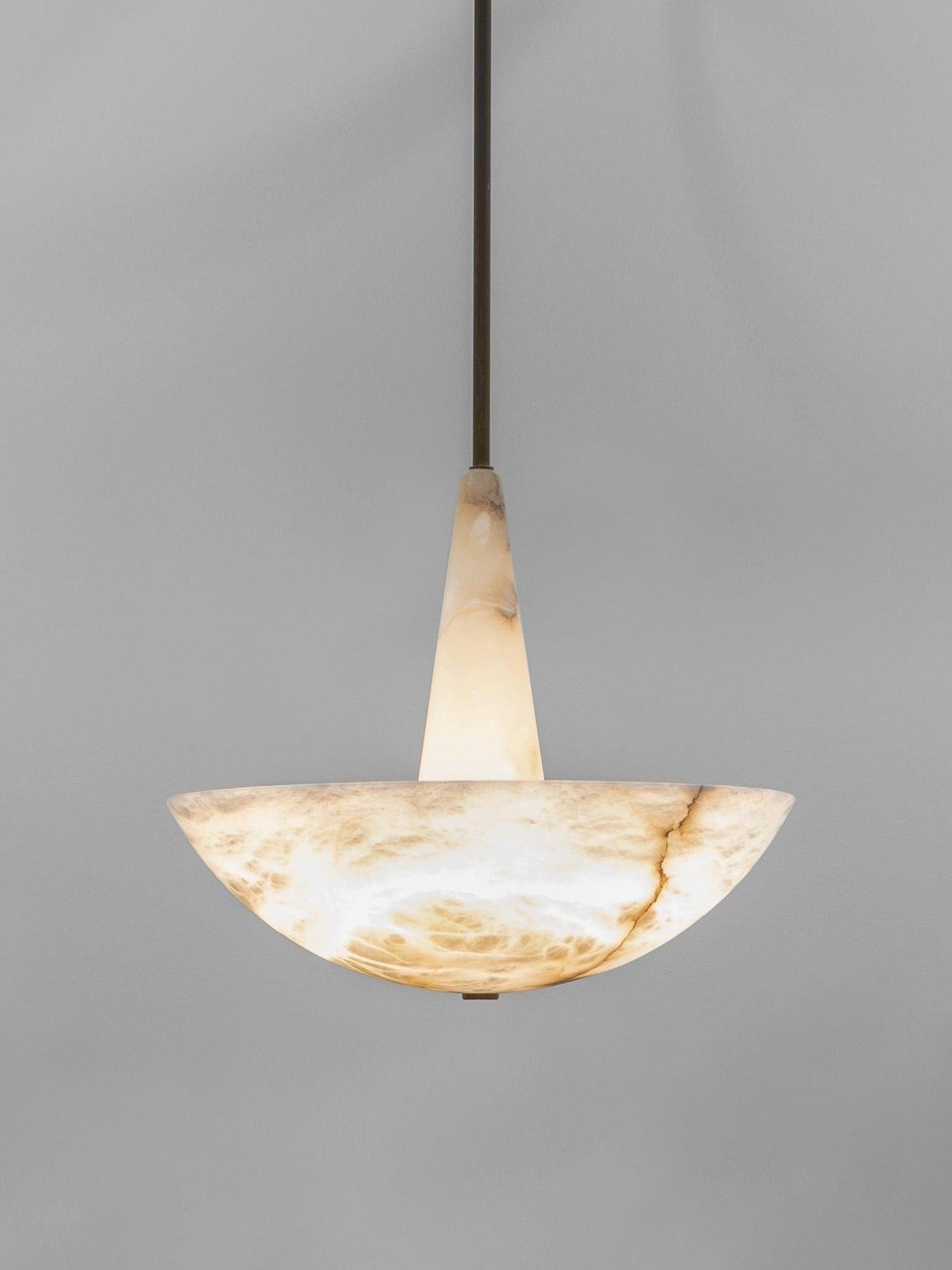 Domus Alabaster Chandelier - Loonglight