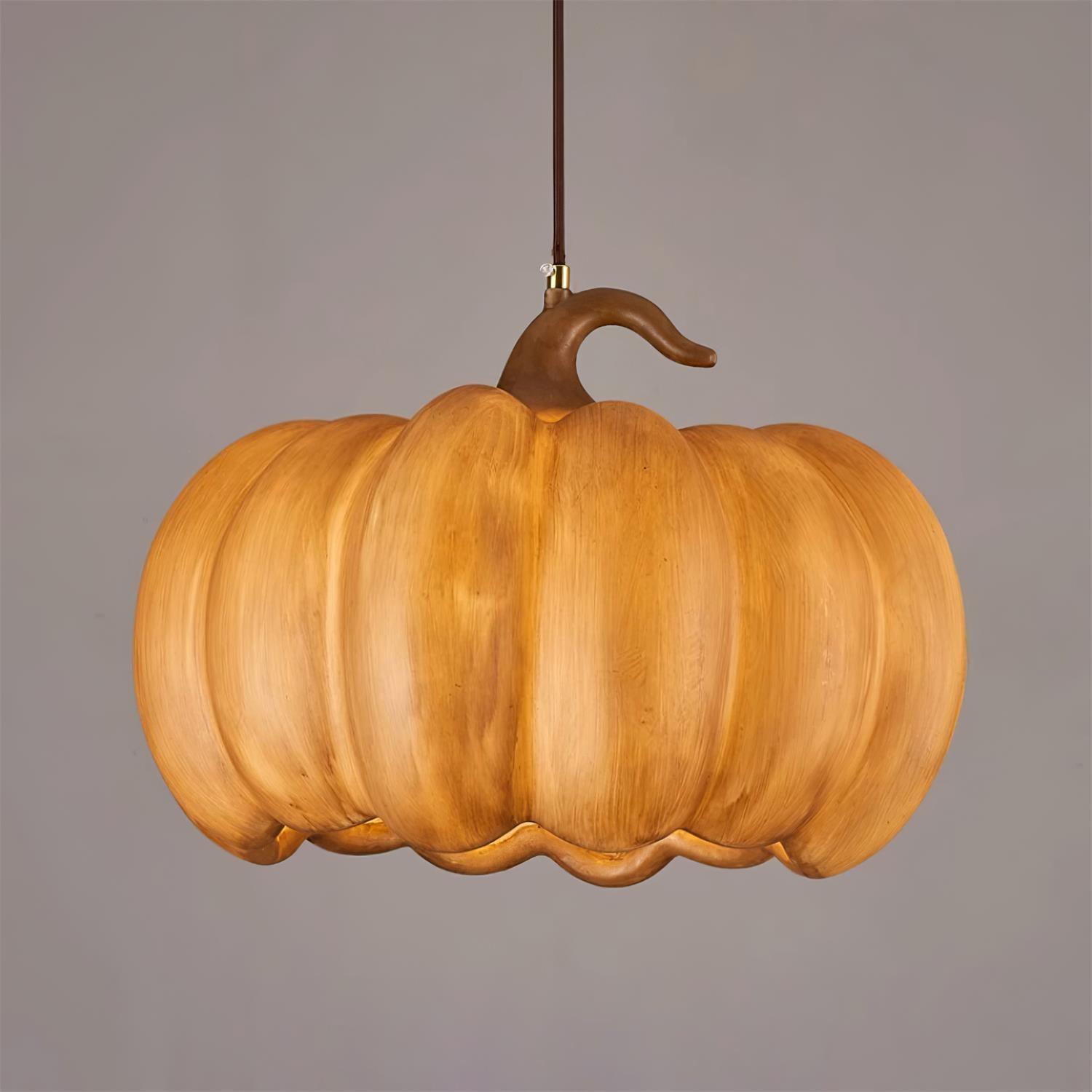 Duzy Pumpkin Pendant Lamp - Loonglight
