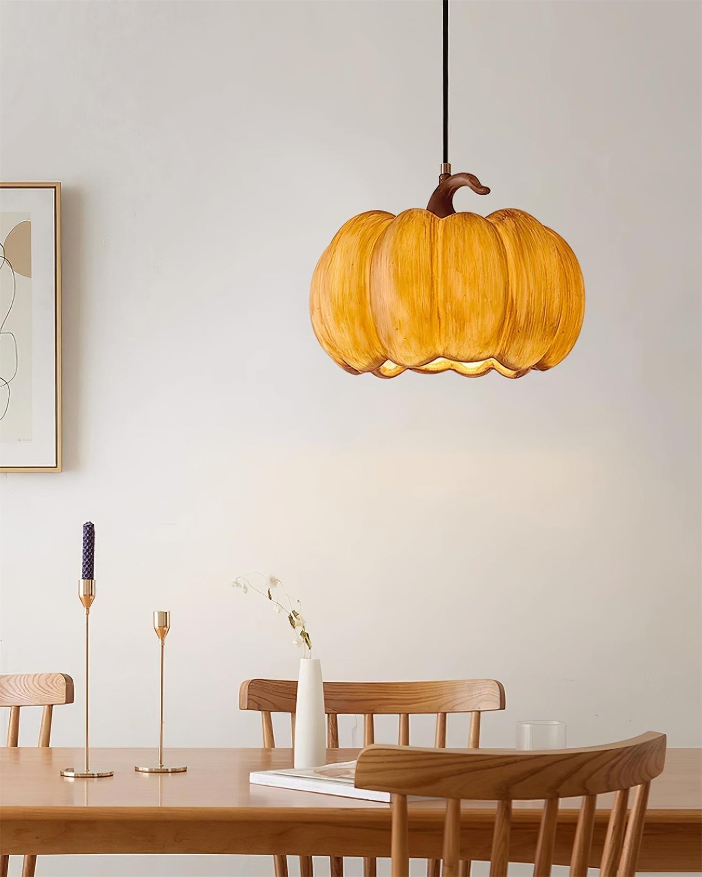 Duzy Pumpkin Pendant Lamp - Loonglight