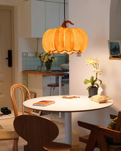 Duzy Pumpkin Pendant Lamp - Loonglight