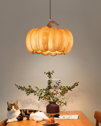 Duzy Pumpkin Pendant Lamp - Loonglight